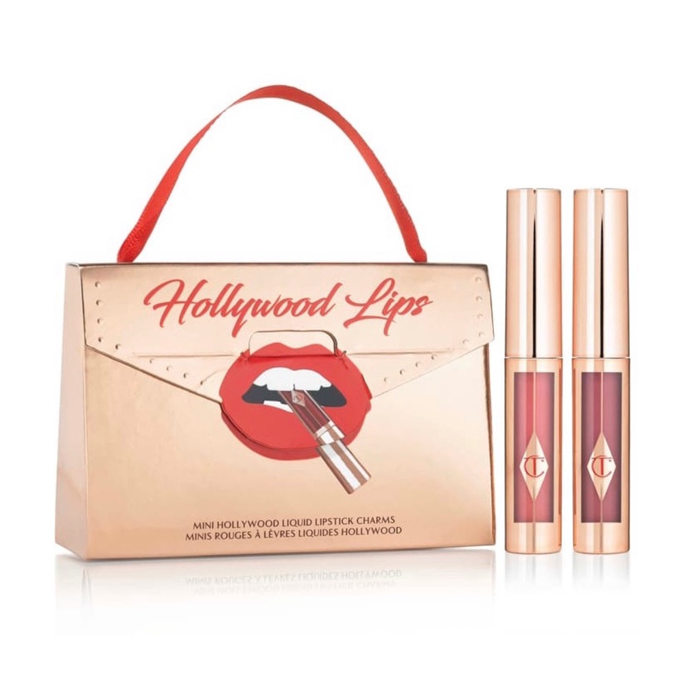 *NEW* 🥰Charlotte Tilbury Mini Hollywood Lips Duo